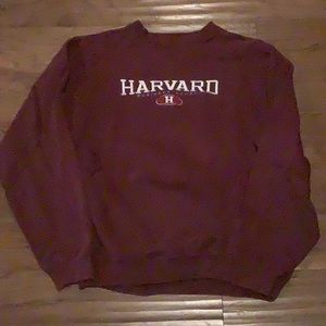 Maroon Harvard sweatshirt men’s Large
Embroidered